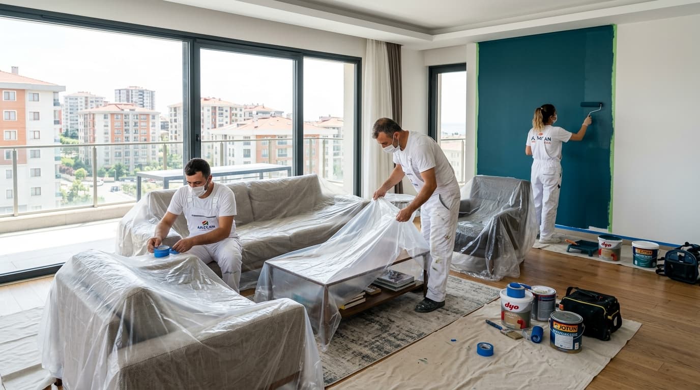 Beylikdüzü Boyacı Ustası Rehberi: Sitelerde Titiz ve Eşyalı Ev Boyama