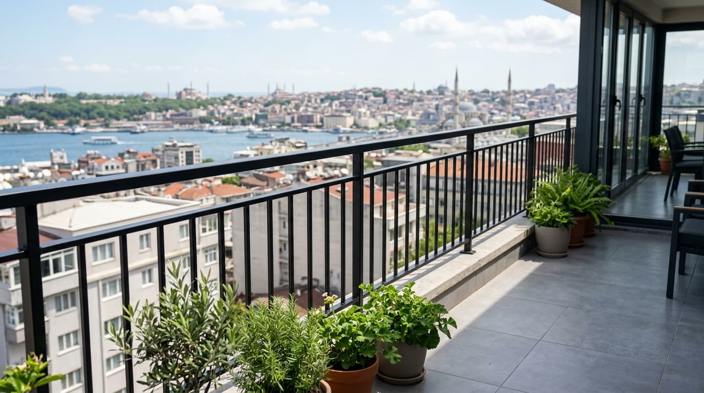 Balkon ve Teras Demir Korkuluklarını Antipas Boya ile Yenileme