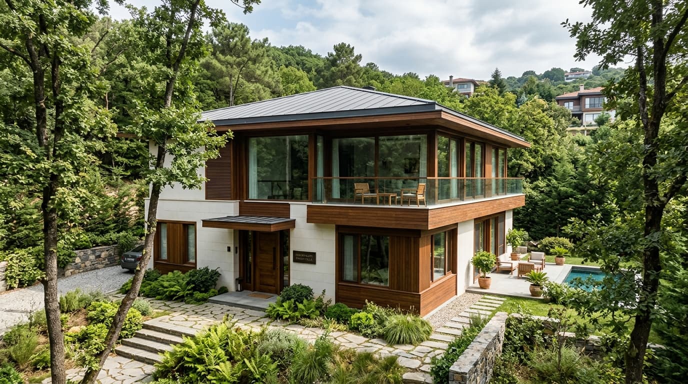 Sarıyer Villa Boyama: Zekeriyaköy ve Yeniköy Ahşap & Beton Cephe İzolasyonu
