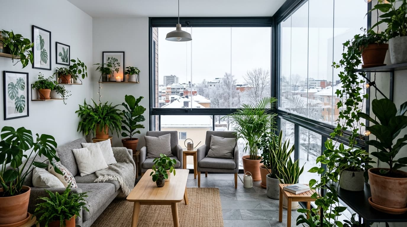 Kış Bahçesi ve Cam Balkon Duvarlarında Nem Korumalı Akrilik Boya Rehberi